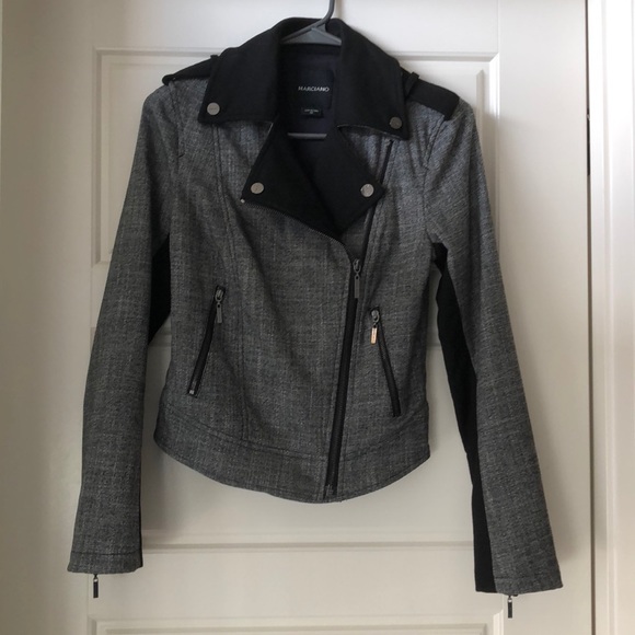 Guess by Marciano Jackets & Blazers - NWOT Guess Marciano Twill Stretch Blazer Moto XS
